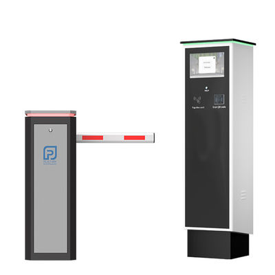 Dispensatore di biglietti di parcheggio con lettore di carte NFC, codice QR e macchina POS