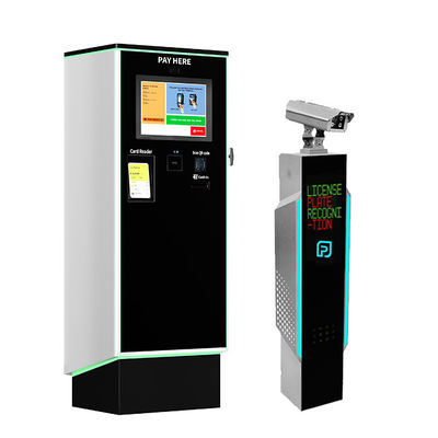 Stazione di pagamento del parcheggio senza contatto con display di pagamento automatico da 19,1