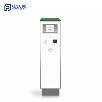 Dispensatore di biglietti di parcheggio NFC per sistema di pagamento con telecamera di riconoscimento targa
